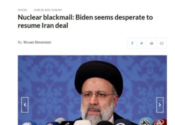 Nuclear blackmail Biden seems desperate to resume Iran deal