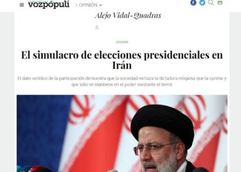 The mock presidential election in Iran