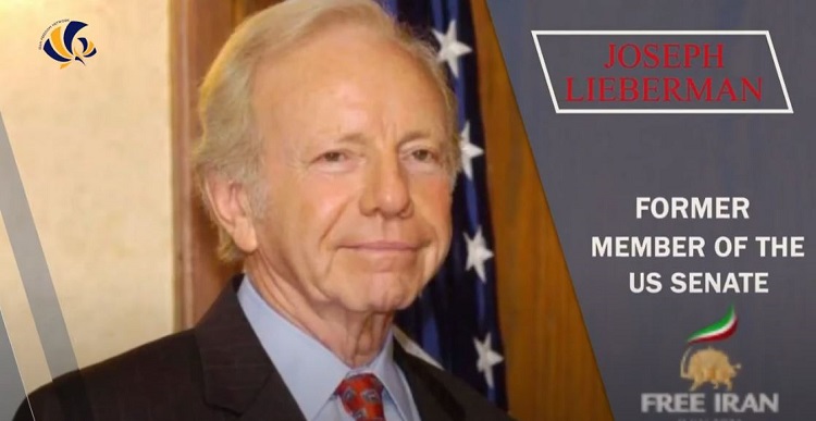 Joe Lieberman, Senator from Connecticut (1989 – 2013) addressed the Free Iran World Summit