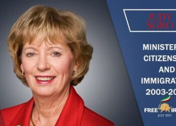 Judy Sgro, Canadian Minister of Citizenship and Immigration (2003-2005) addressed the Free Iran World Summit