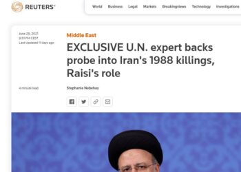 U.N. expert backs probe into Iran's 1988 killings, Raisi's role