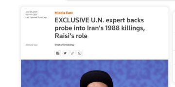 U.N. expert backs probe into Iran's 1988 killings, Raisi's role