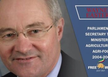 Wayne Easter, Canadian MP, Member of the Joint Interparliamentary Council, Minister of Agriculture & Agri-Food (2004–2006) addressed the Free Iran World Summit