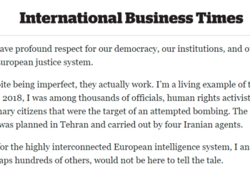 Time For Europe To Stand Up To Iran’s Atrocities