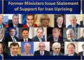 Former Ministers Supporting the Uprising for a Democratic Iran